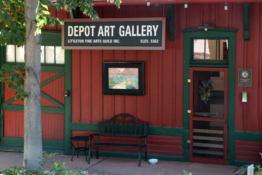 The Depot Art Gallery, located at 2069 W. Powers Ave., is run by a group of local artists called the Littleton Fine Arts Guild.